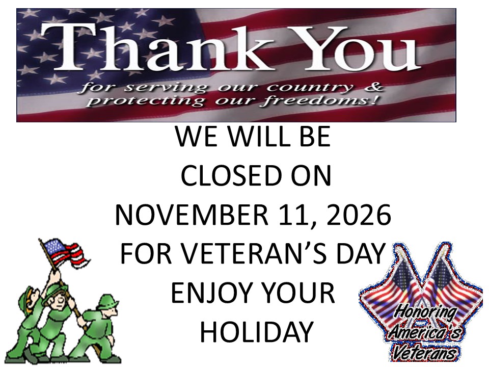 Veterans Day November 11, 2025